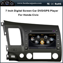 Car DVD For Honda Civic 2007-2011 With GPS Radio Bluetooth 1G CPU Support DVR Free Map(TV option)