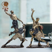 Basketball player Kobe Bryant statue decoration ornaments Children s Room den creative home furnishings retro furnishings