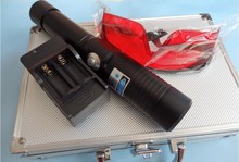 hot 50000mw 50W High Power 450nm Blue Laser Pointers Flashlight Combustion 10000m laser pen lazer blue+box +charger