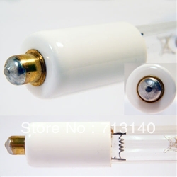 UV Germicidal Replacement Lamp replaces: Atlantic Ultraviolet A250, DV250, G18T5VH The lamp is 18.4 Watts, 386 mm in length
