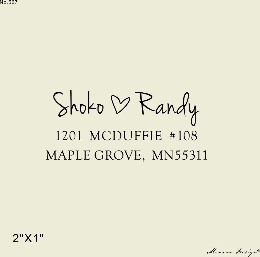 Chinese wedding invitation card addressing