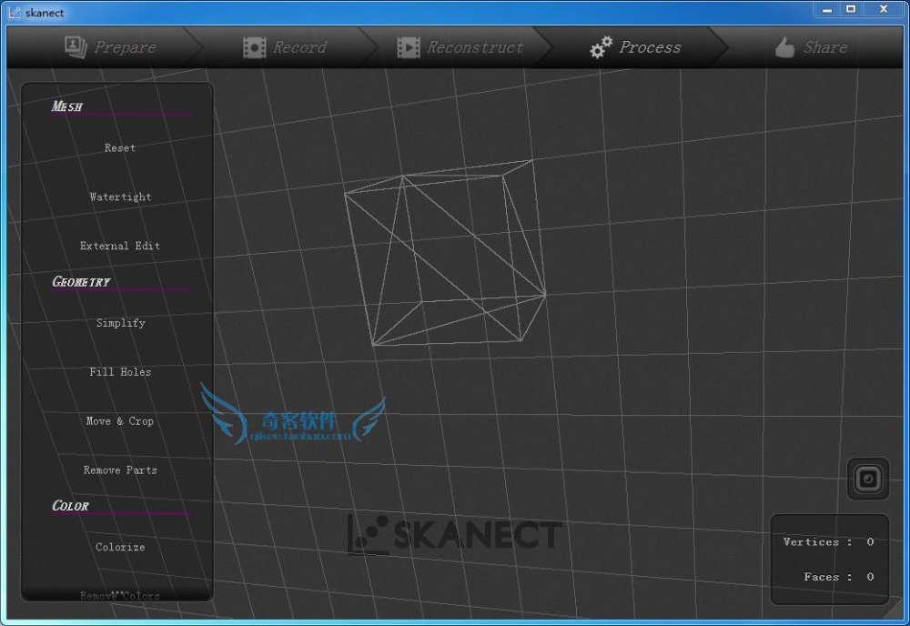      Manctl Skanect 1.5  Kinect       