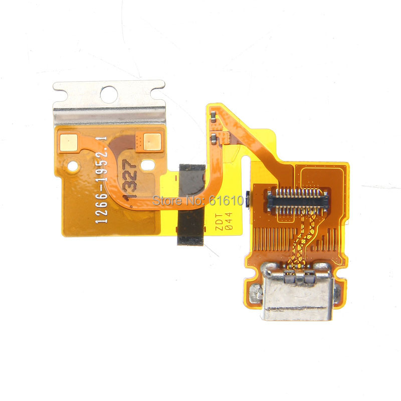 Free Shipping USB Charger Charging Port Connector Flex Ribbon Cable Accessories Repair Parts For SONY Xperia