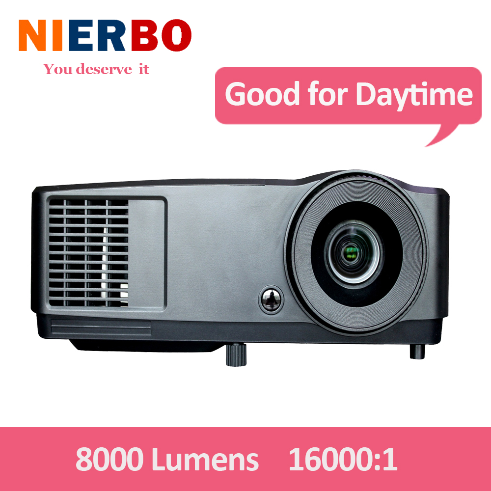 Newest Full HD LED DLP Home Theater Projector 8000 lumens High