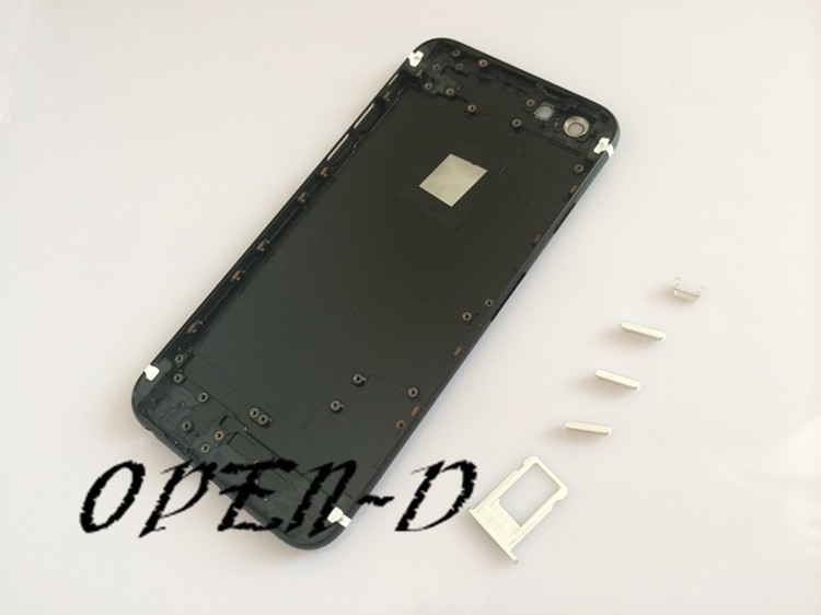 iphone 6 black houisng with white strip color 04
