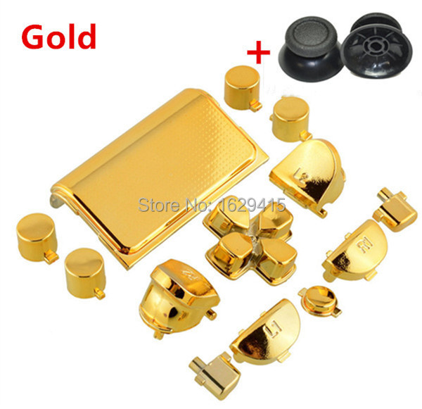 for ps4 chrome gold buttons 05