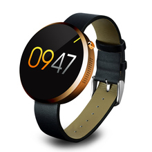 New Bluetooth smart watch heart rate pedometer sleep monitor anti-lost handsfree speaker Mic for IOS Android watch phone