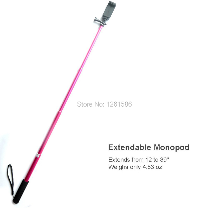 Selfie Stick Extendable Monopod+Tripod+Bluetooth Remote (27)