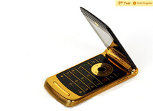 Hot sale original motorola razr v8 cell phone Gold luxury version with 512 or 2GB internal