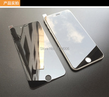 With package 9H Anti-shatter Privacy Protection Film Anti Spy Quality Tempered Glass Screen Protector for iphone 5s/5c/6/6 Plus