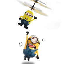 The most fun kids toys! Remote Control RC Helicopter Flying Despicable Me Minion Quadcopter Drone Ar.drone Kids Toy