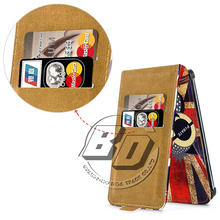 Fly IQ4505 Quad Era Life 7 Case Universal 5 Inch Phone Flip PU Leather Printed Cases