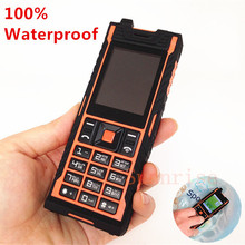 100% IP67 Waterproof Shockproof Dustproof Mobile Phone Original Outdoor Army Cell Phone Long Standby Power Bank Dual SIM Phone