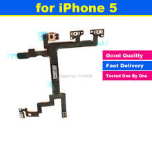 New Original for iPhone 5 5G Power Mute Volume Button Switch Connector On Off Flex Cable