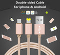 BliWold Double Sided Micro USB Cable USB to Double Sided Data Sync USB Charger Cable for