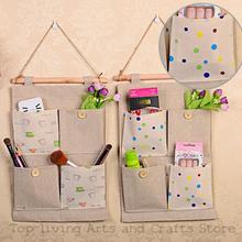 Ecofriendly Fashin Burlap Office Organizer Diy Desks Stationery Items Office Supplies Desk Organizador De Maquiagem Lapiz