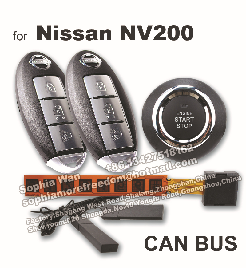 Nissan push button start remote start #4