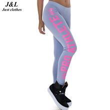 14 Colors Side Letters Sports Pants Force Exercise Women Sport Casual Pants Elastic Fitness Running Trousers