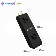 2016 Meegopad T07 MINI PC Official Licensed Cherry Trail Windows10 2GB RAM Intel Quad-Core Compute Stick with Cooling Fan
