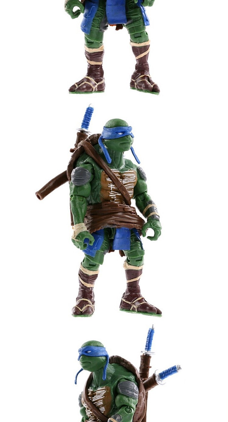 6X Lot TMNT Teenage Mutant Ninja Turtles Action Figures Anime Movie Gift US POST