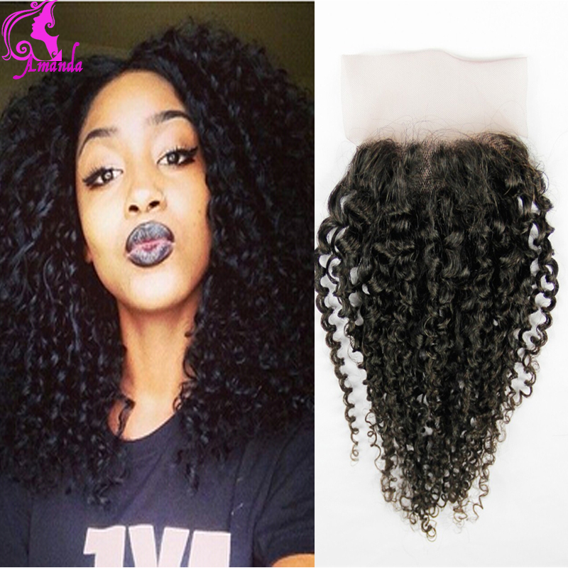 Peruvian Virgin Hair With Closure Kinky Curly Virgin Hair 3 Bundles With Closure Human Hair Extensions Can Be Bleached Grade 6a