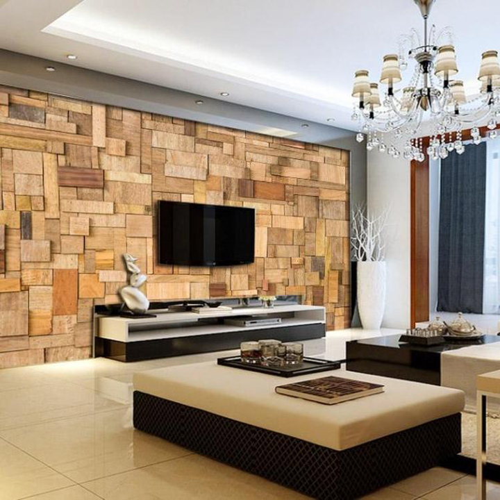 Sala De Tv Com Sofa Grande ~ Europeu madeira grande mural papel de parede sofá sala de TV fundo Sala De Tv Com Sofa Grande ~ Europeu madeira grande mural papel de parede sofá sala de TV fundo