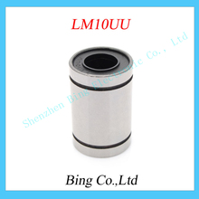 2pcs LM10UU 10mm Linear Bushing CNC 10mm linear ball bearing Free shipping