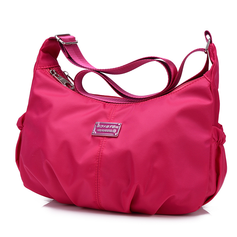 Women Crossbody Hobos Bag Ladies Nylon Handbag Travel Casual Bag Leisure Fashion Sport Bags ...