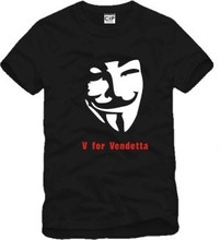 V for Vendetta mask printed t shirt kid 90/100/110/120/130/140/150cm kids t-shirt 100%cotton t shirt boys summer tees tops DC701