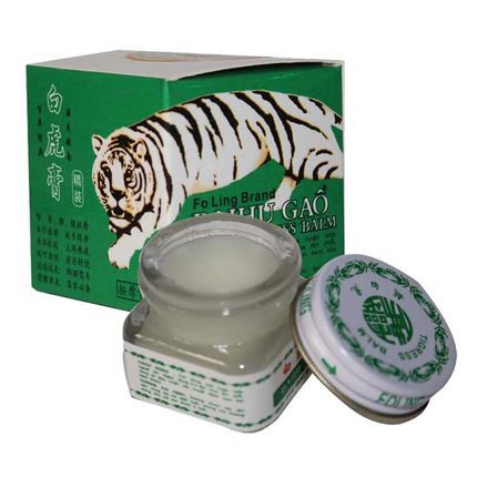 White Tiger Balm ointment for Headache Toothache Stomachache balm tiger Pain Relieving Balm Dizziness essential balm
