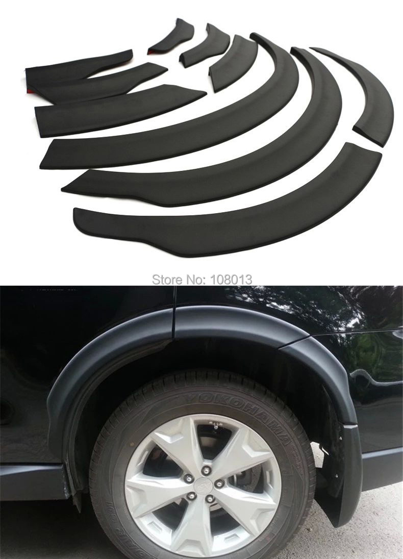 ExteriorbodysideFenderWheelwelllipFlaresCoversForSubaru