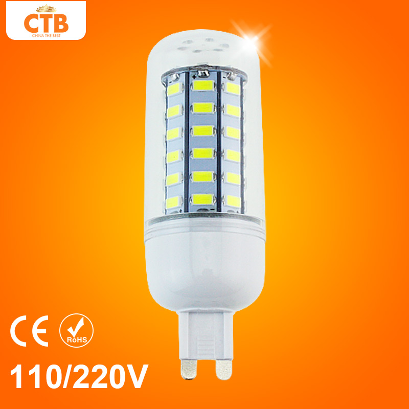 LED Light G9 SMD 5730 AC 110V 220V 24 36 48 56 69 72 LED Corn Lights Cold Warm White Lampada