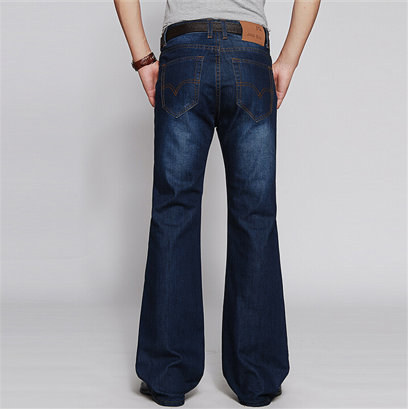 Online kopen Wholesale mens flared jeans uit China mens flared jeans