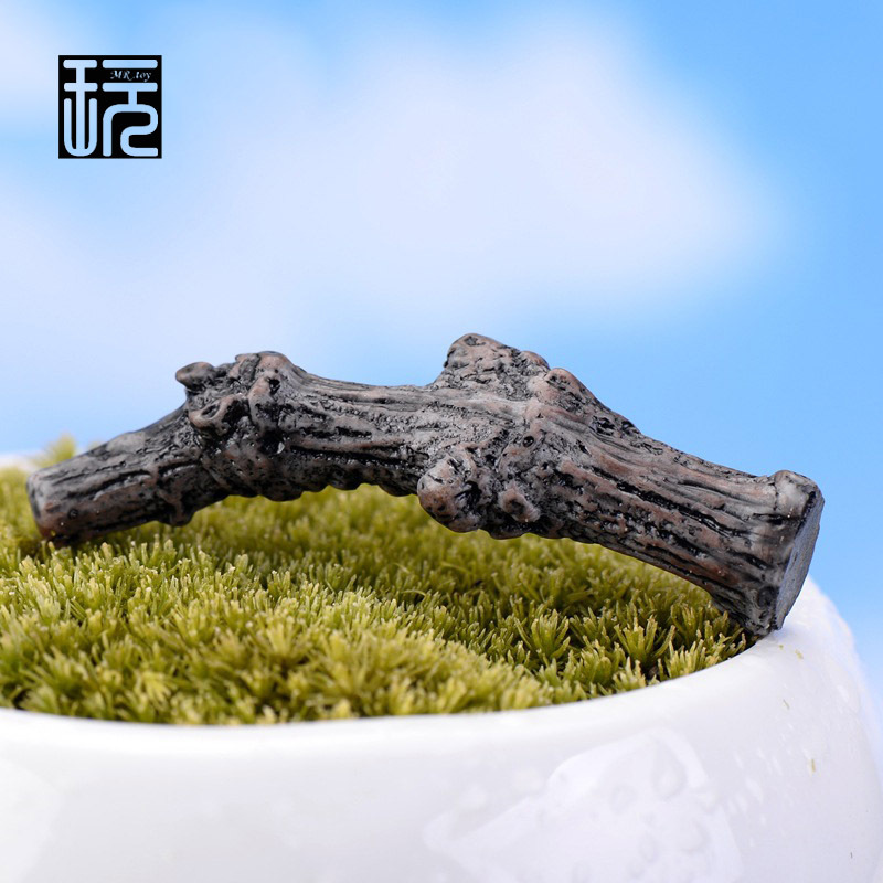 Dry Tree Branches Trunk Artificial Mini Fairy Garden Miniature DIY 