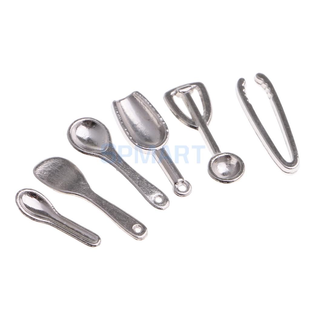 5Pcs//set 1:12 Kitchen Dollhouse Miniature Cookware Tools Dollhouse Accessorie TG