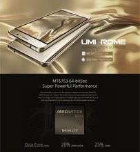 Original UMI ROME 5 5 Android 5 1 Smartphone MT6753 Octa core 1 3GHz RAM 3GB