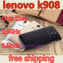 Free shipping Mobile Phone lenovo k908 MTK6592 Octa Core phone 16MP 2G RAM 8G ROM Android