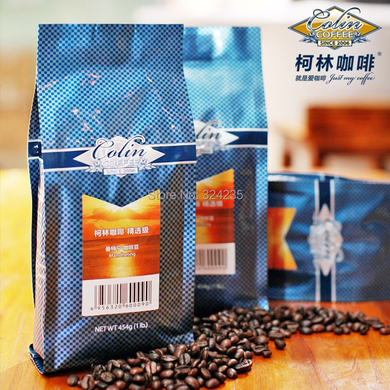 Corkin select gold coffee beans Mandheling original 454g black coffee powder Sumatra Mandheling
