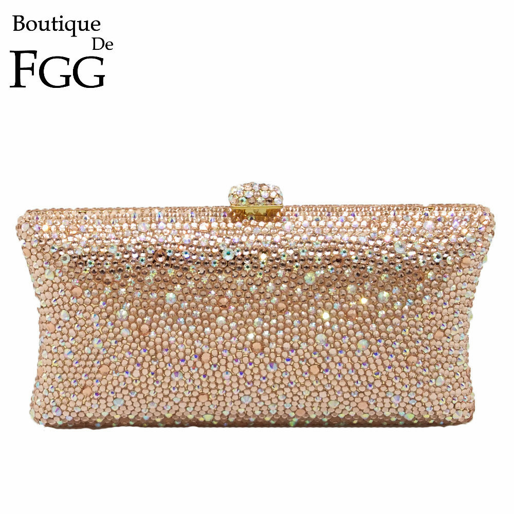 peach clutch bag