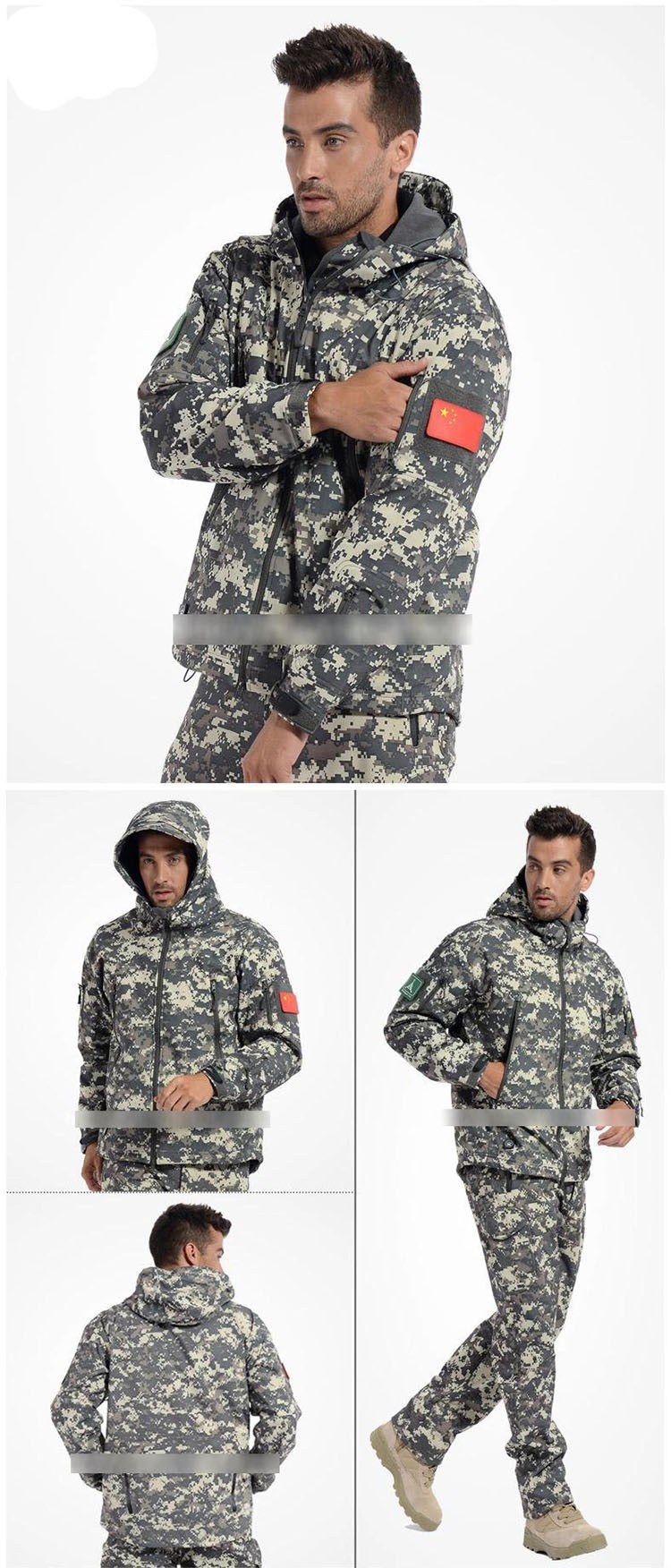 Tactical Jackets Multicolor High quality Lurker Shark skin Soft Shell TAD V4.0 Outdoor Military Waterproof Sports Army Clothing (27)