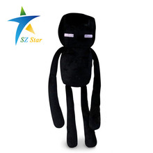 2016 New Minecraft Plush Toys Enderman Ocelot Pig Sheep Bat Mooshroom Squid Spider Wolf Animal soft stuffed dolls kids toy gift