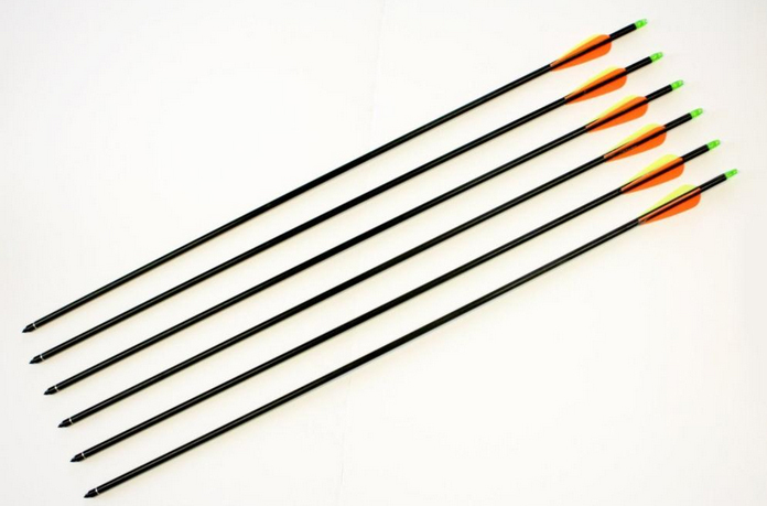 Free shipping 12 PC lot 30 Fiberglass Arrows Bow Arrows archery accessories for hunting shooting