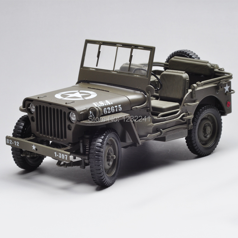 Die cast jeep model #5