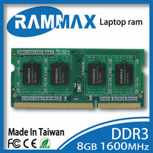 Brand sealed Laptop DDR3 Ram Memory 1x8GB SO-DIMM1600Mhz PC3-12800 204pin high compatible motherboard for Notebook Free Shipping