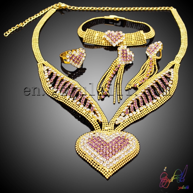Saudi+Gold+Jewelry ... saudi gold jewelry set-in Jewelry Sets from Jewelry on Aliexpress.com