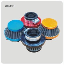 Performance Air Filter 28-38mm Gold/Blue/Silver GY6 50cc 139QMB ATV70 110 125 Scooter Motorcycle 07