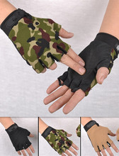 Outdoor man driving tactical exercise half mitten gloves sports microfiber men’s&women’s gloves JXY0150