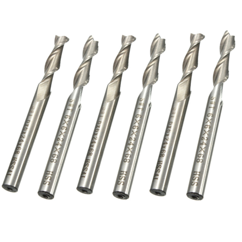 29/32 Mill Diameter High Speed Steel 1.625 Flute Length Double End 5.875 Overall Length 1 Shank Diameter F&D Tool Company 17378-T243 Two Flute End Mill