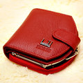 Women Wallets 2016 Hobos 100 Genius Leather Coin Purses Small Wallets Famous Brand Designer Clutch Women
