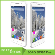 ZOPO ZP320+ ZP520+ MTK6582M Quad Core Android 4.4 Cell Phone 1GB RAM 8GB ROM 5.0″ QHD Screen 2300MAH GPS Dual SIM 4G FDD LTE